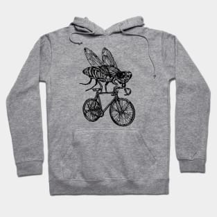 SEEMBO Fly Cycling Bicycle Bicycling Biking Riding Fun Bike Hoodie